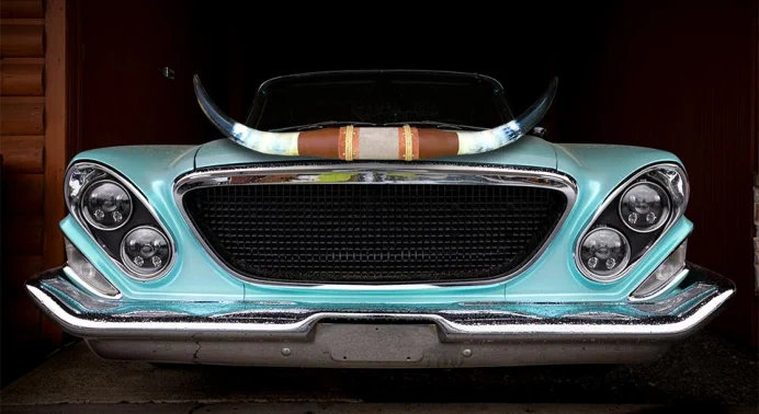 Scott’s resto project, a ‘62 Chrysler Newport 2-door hard top.