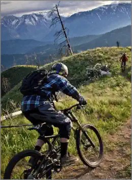 Mountain Biking in the Wallowa Mountains