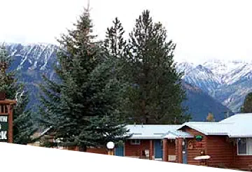 Western-style Mountain View Motel, Joseph Oregon lodging 